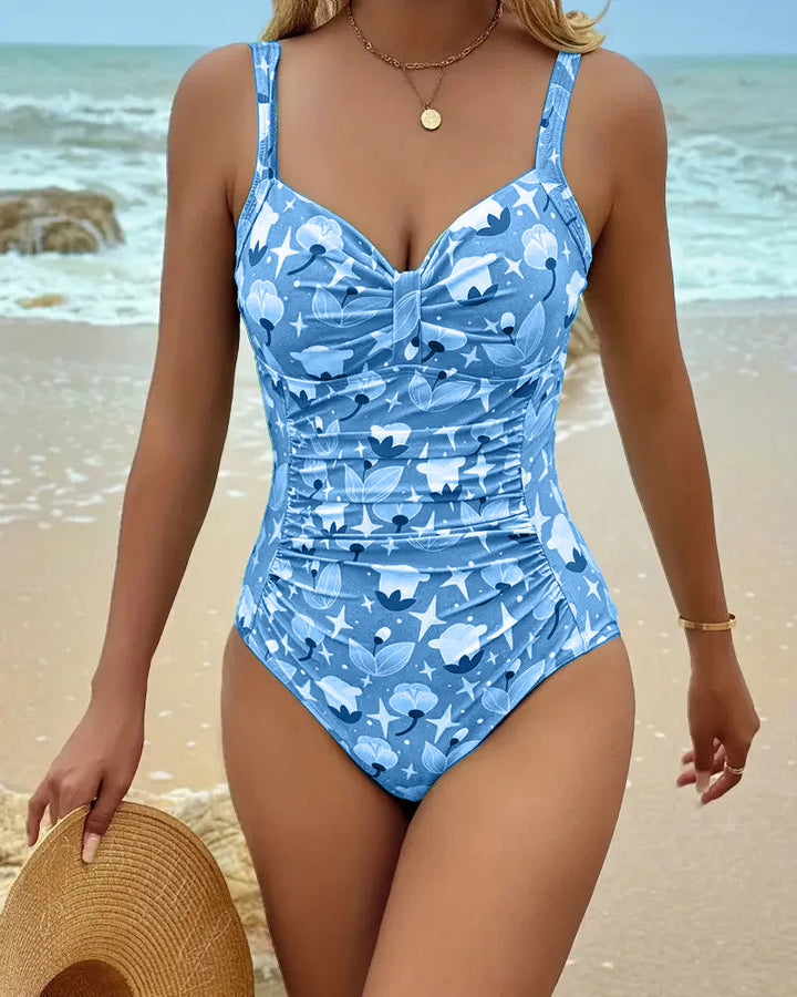 Clara™ | One Piece Printed Tankini - Maison Léa &amp; Lou