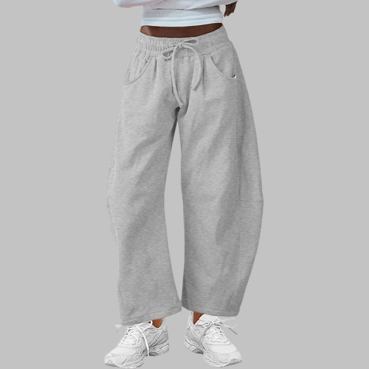 DIGMA™ - Casual Drawstring Barrel Leg Sweat Pants - Maison Léa &amp; Lou
