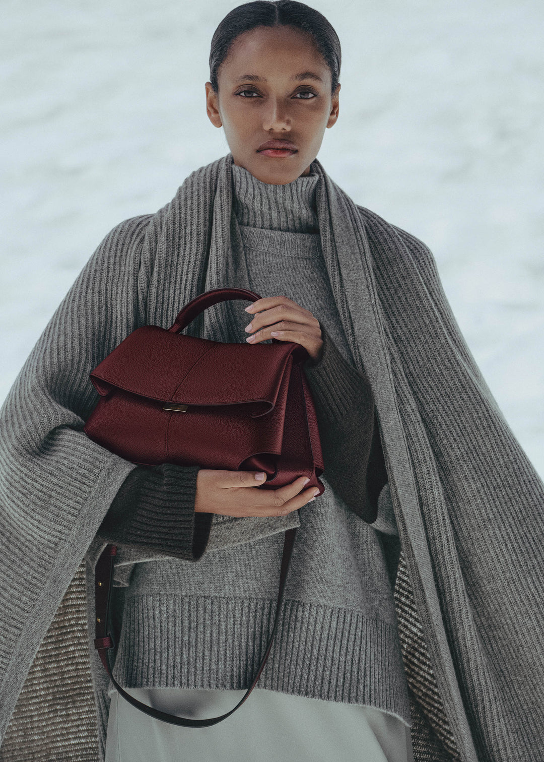 Mokki - Textured Black Cherry - Maison Léa &amp; Lou