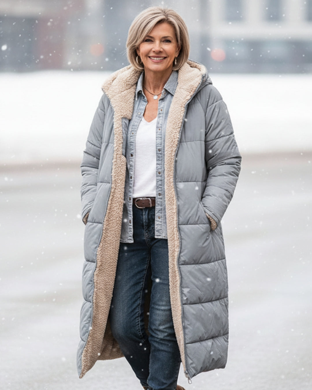 Eleanor | Sherpa Winter Coat - Maison Léa & Lou