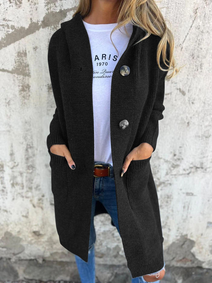 VERONICA™ - Chic Long Knit Cardigan - Maison Léa &amp; Lou