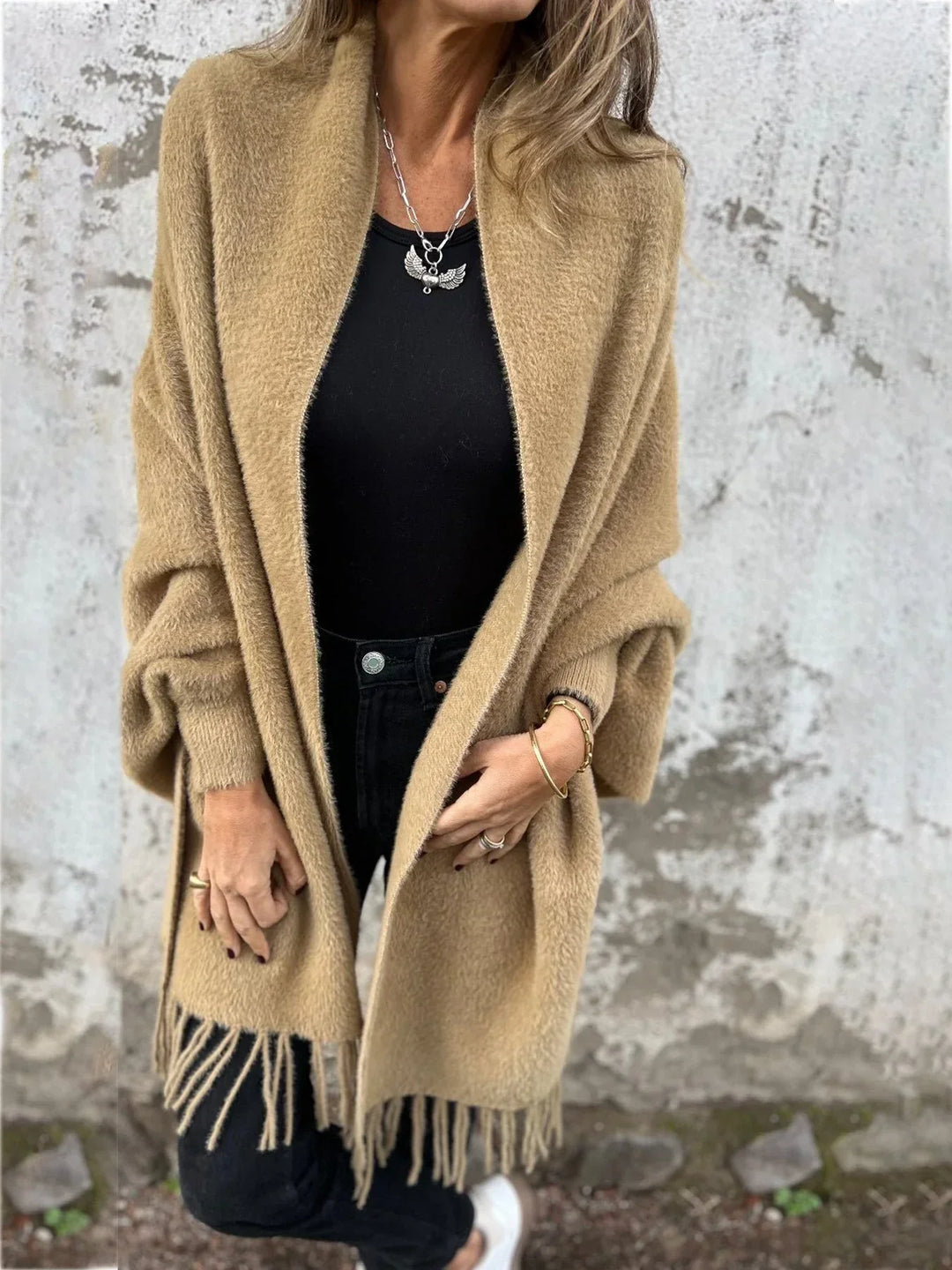 AOIBHE™ - Elegant Drape Cardigan - Maison Léa &amp; Lou