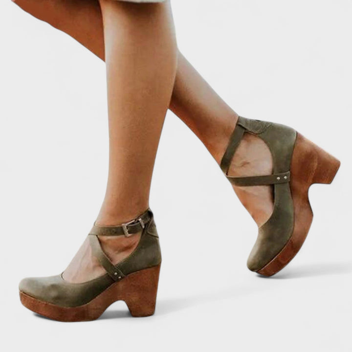 ELARU™ – Classic Comfort Wedge Sandals - Maison Léa &amp; Lou