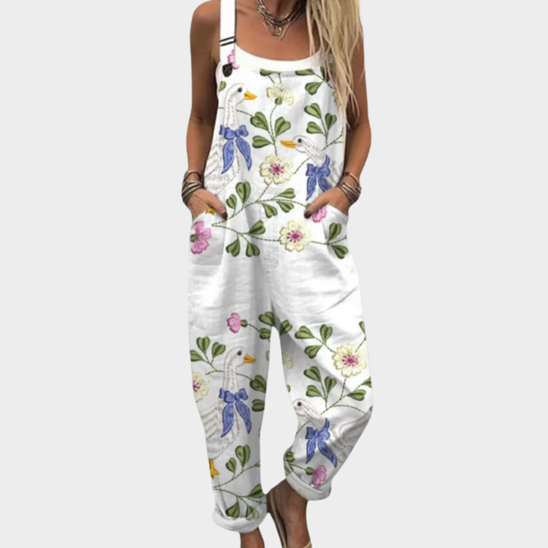 Sylvessa™ | Comfortable printed Jmpsuit - Maison Léa & Lou