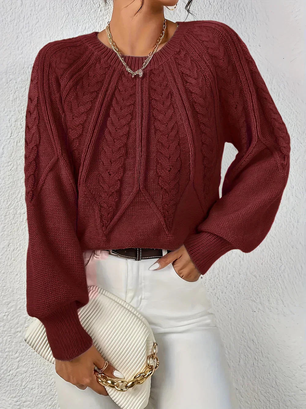 ISABELLA™ | Knitted Sweater - Maison Léa & Lou