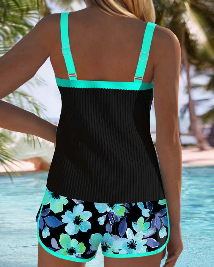 Matilda™ | Two Piece Beach Tankini Pants - Maison Léa &amp; Lou