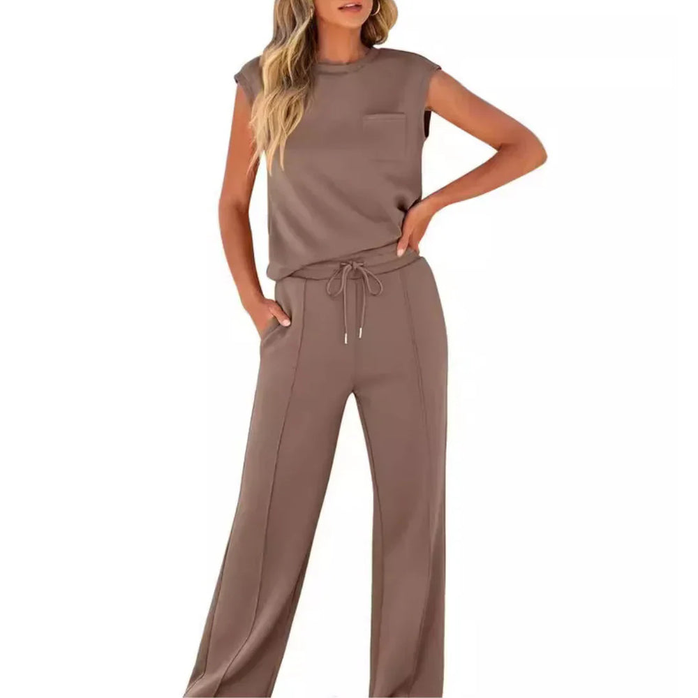 ELENA™ | Relaxed Two-Piece Set - Maison Léa & Lou