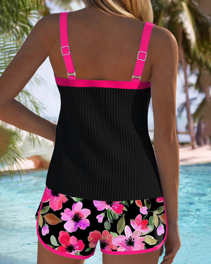 Matilda™ | Two Piece Beach Tankini Pants - Maison Léa &amp; Lou