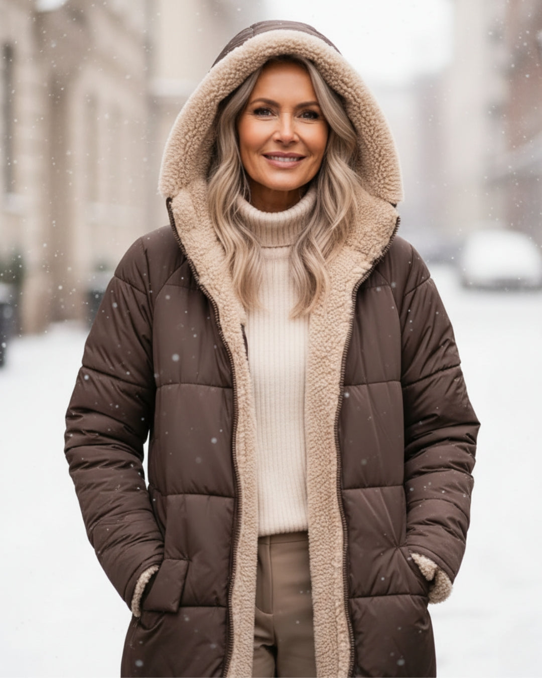 Eleanor | Sherpa Winter Coat - Maison Léa & Lou