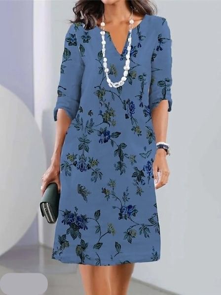 Addison | Floral Layered Dress - Maison Léa & Lou