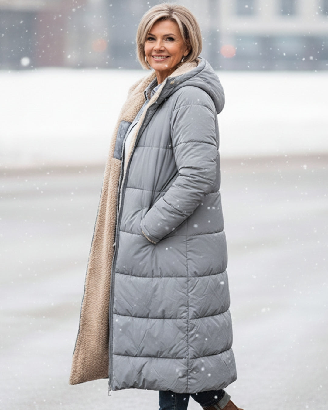 Eleanor | Sherpa Winter Coat - Maison Léa & Lou