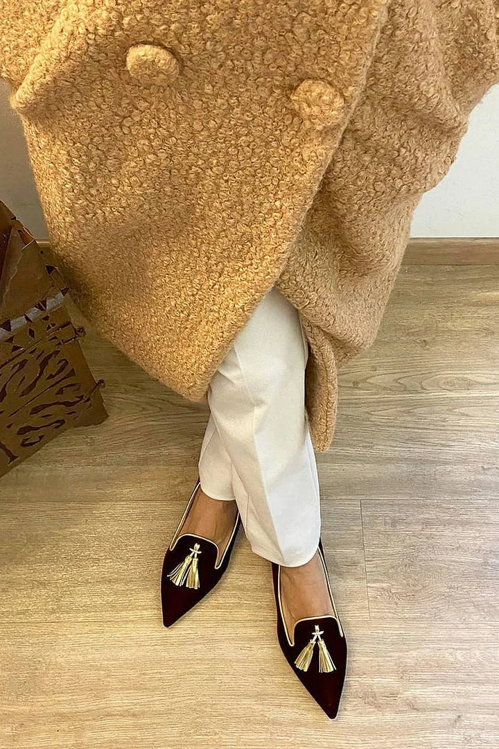 Portia - Mocassini con frange boho