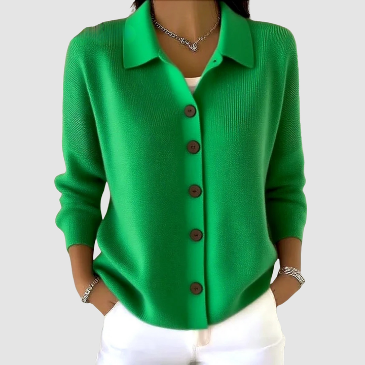 Marianne™ | Button-Up Knit Cardigan - Maison Léa &amp; Lou