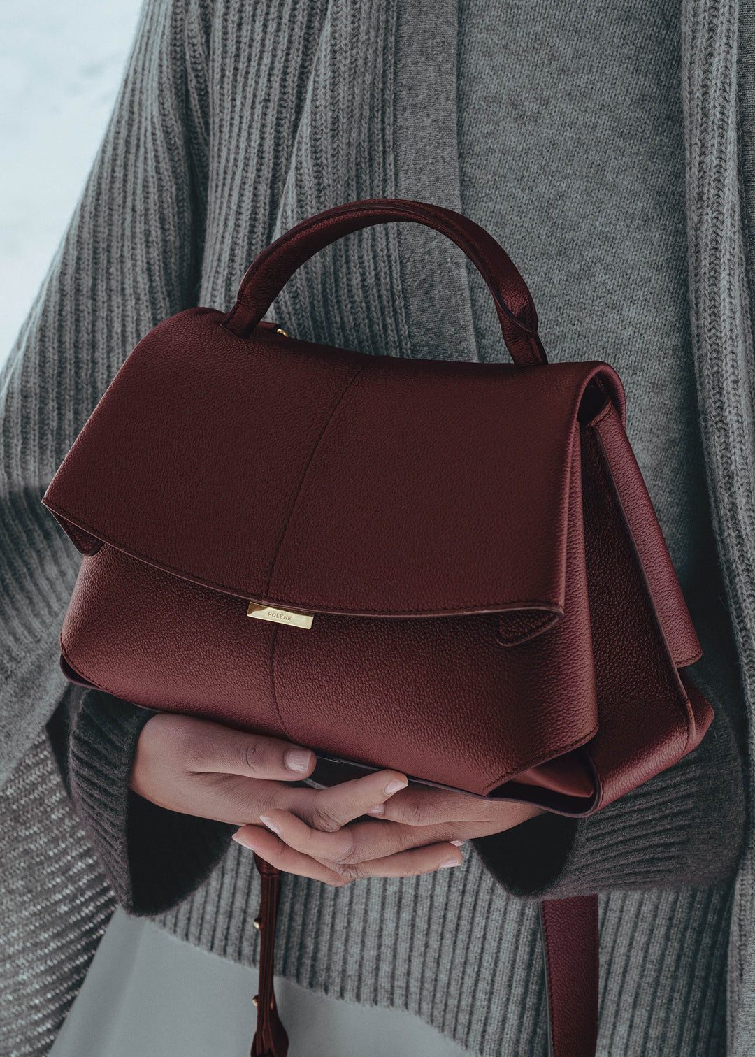 Mokki - Textured Black Cherry - Maison Léa &amp; Lou