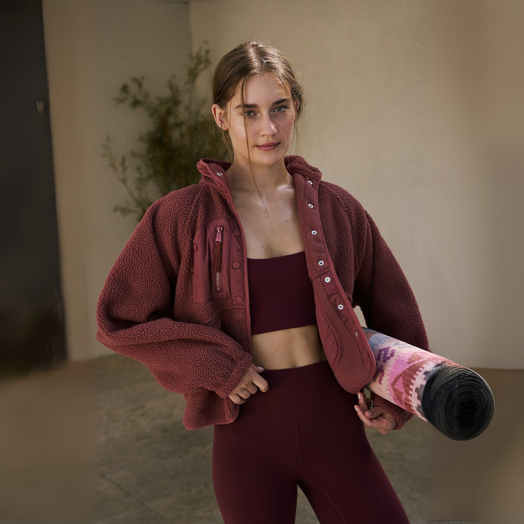 MANCY™ - Casual Button Down Cropped Jacket - Maison Léa &amp; Lou