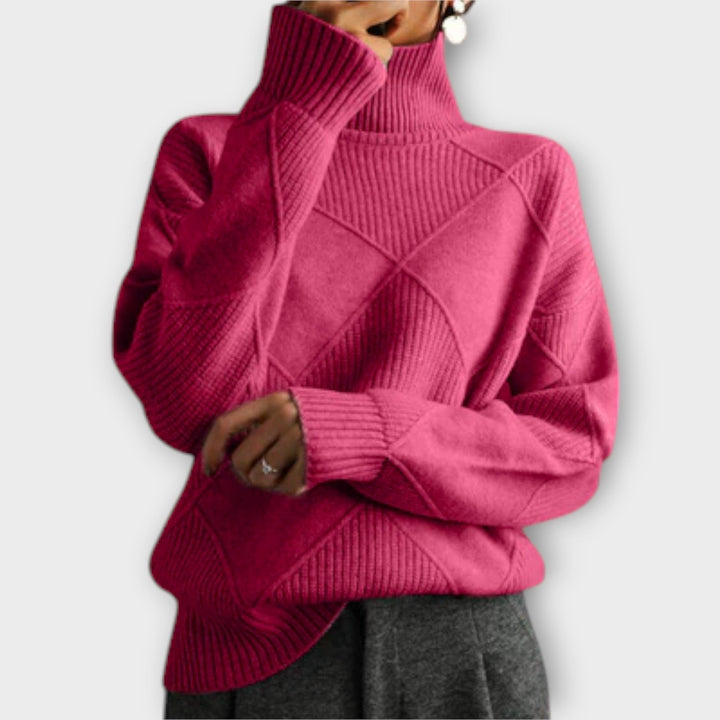 Melanie - Cosy Turtleneck Jumper