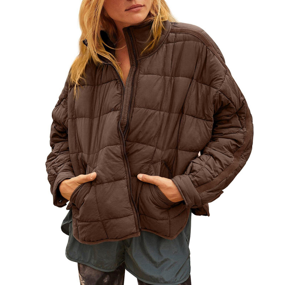 GEMMA™ – Lightweight Compact Zip Puffer Jacket