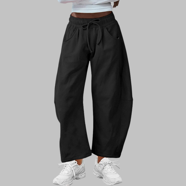 DIGMA™ - Casual Drawstring Barrel Leg Sweat Pants - Maison Léa &amp; Lou