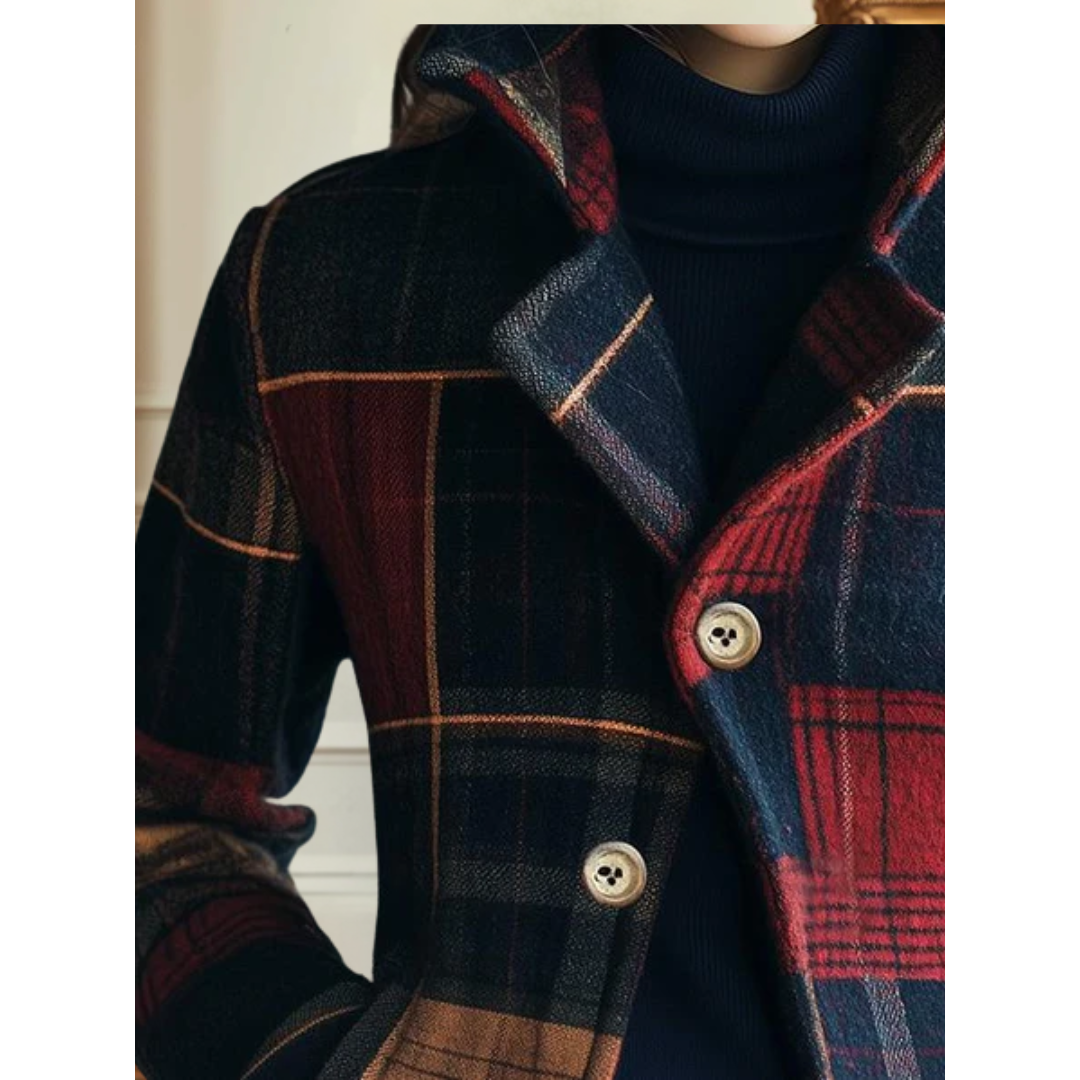 Natalie™ | Timeless Plaid Jacket - Maison Léa &amp; Lou