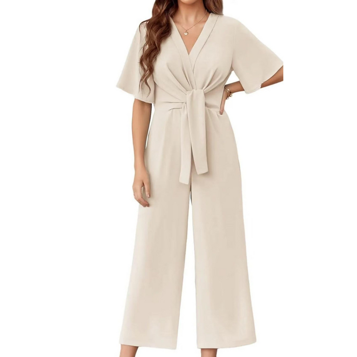 GABRIELLA™ - Elegant Summer Tie Knot Jumpsuits - Maison Léa &amp; Lou