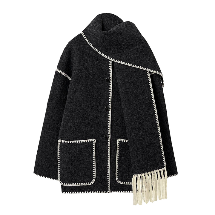 Amalie | Classic Scarf Coat - Maison Léa &amp; Lou