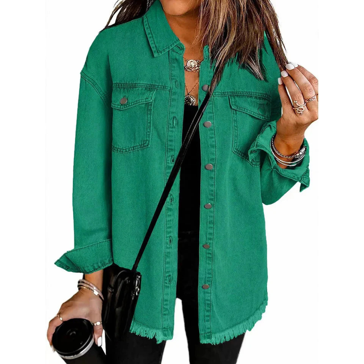 Katja™ | Denim Jacket - Maison Léa &amp; Lou