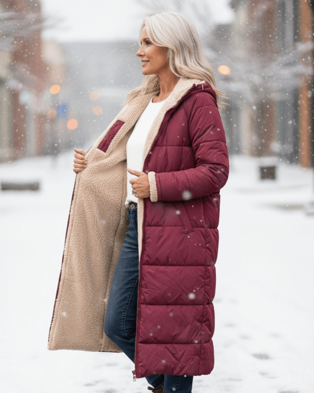 Eleanor | Sherpa Winter Coat - Maison Léa & Lou