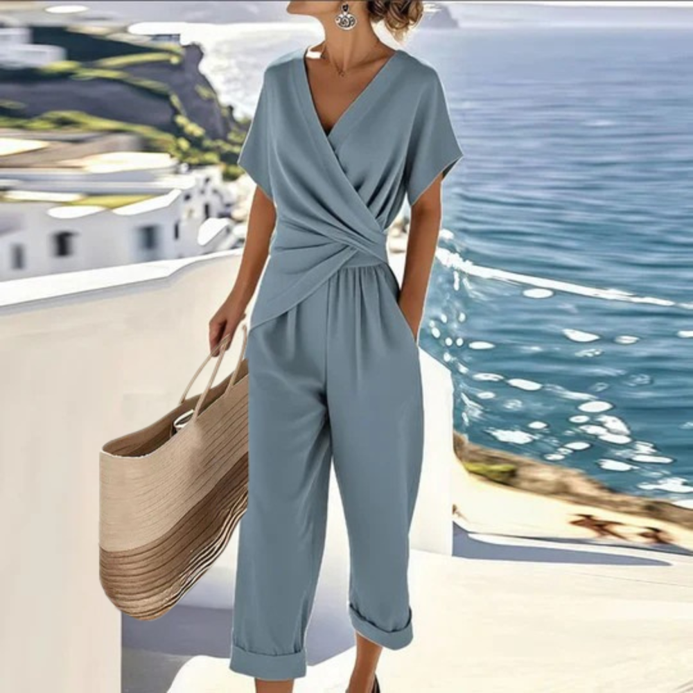 Madeleine™ | Elegant Two-Piece Set - Maison Léa & Lou