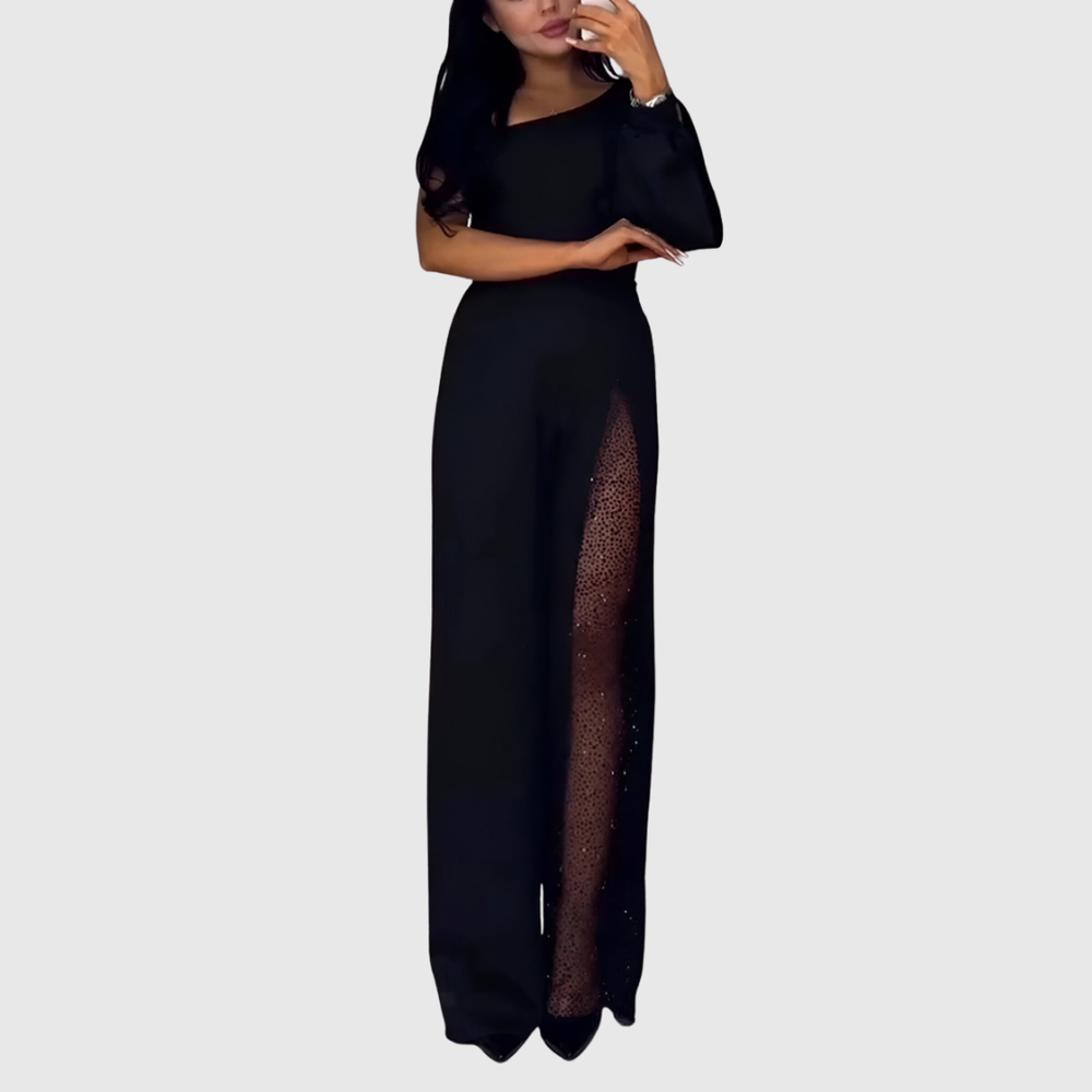 Eirisse | Modern Wide-Leg Jumpsuit - Maison Léa & Lou