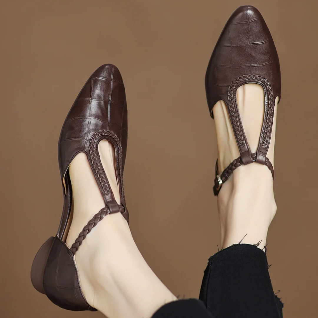 Leather™ | Mary Janes - Maison Léa & Lou