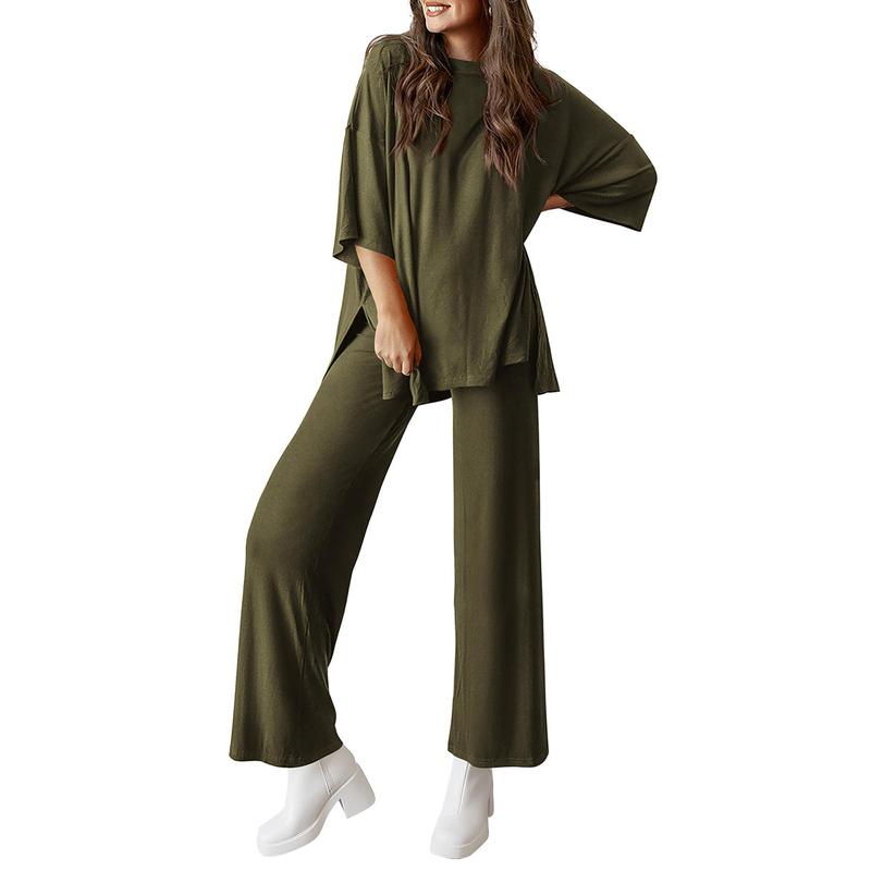 HARLOWI™ – Everyday Relaxed Fit Pullover &amp; Joggers Set - Maison Léa &amp; Lou