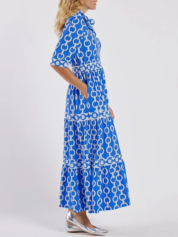 ALYANA™ - Chain Link Midi Dress - Maison Léa & Lou