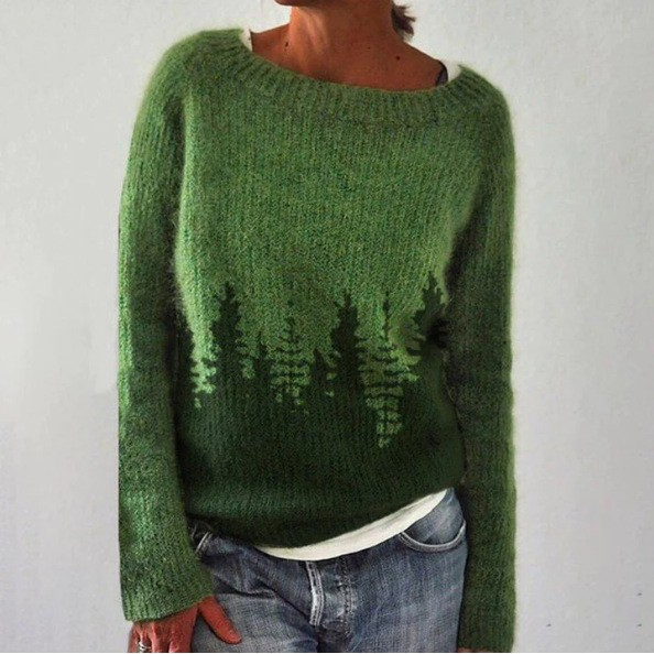 Brooklyn - Retro Scandinavian knitted sweater - Maison Léa & Lou