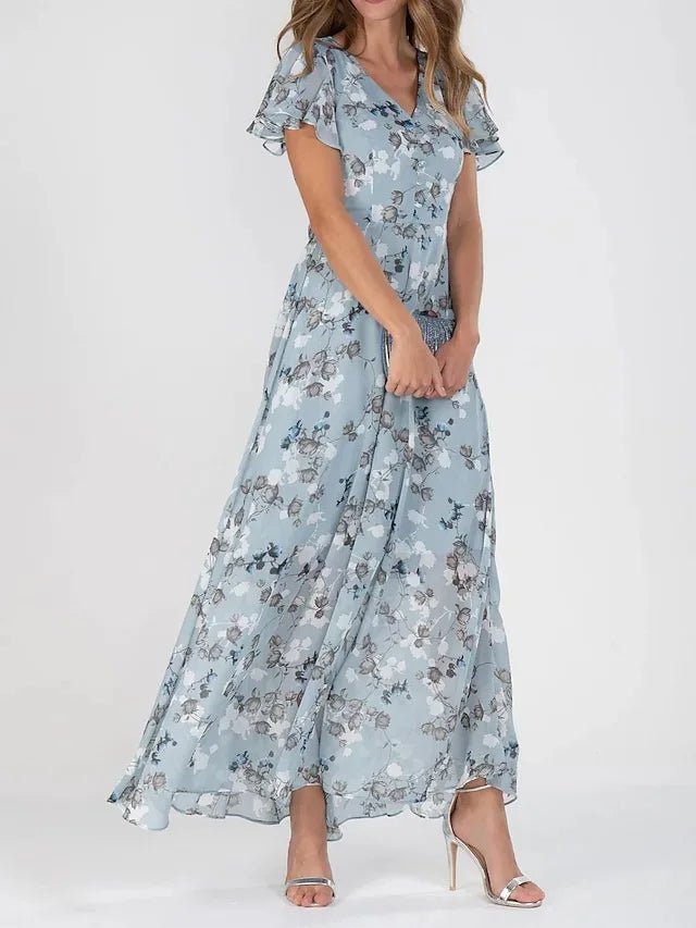 Hannah | Glamorous Tummy Covering Dress - Maison Léa &amp; Lou