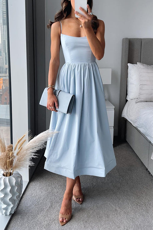 ANNETTE™ - Modern Grace Midi Dress - Maison Léa & Lou