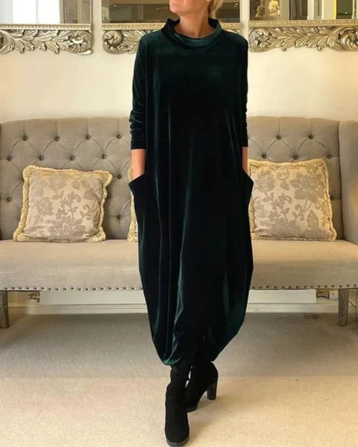 MATHILDA™ | Classic Velvet Dress - Maison Léa &amp; Lou