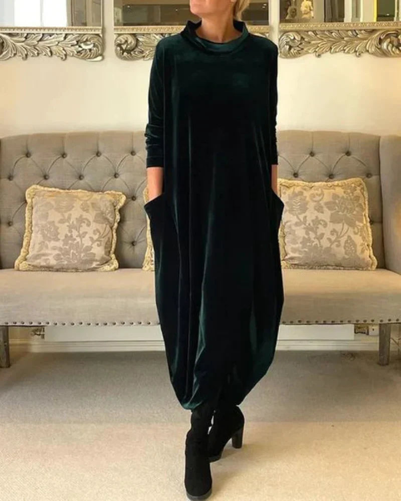MATHILDA™ | Classic Velvet Dress - Maison Léa &amp; Lou