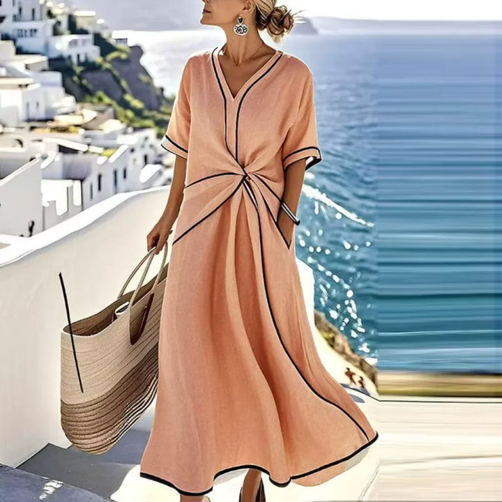 Cassia™ | Elegant Flattering Dress - Maison Léa &amp; Lou