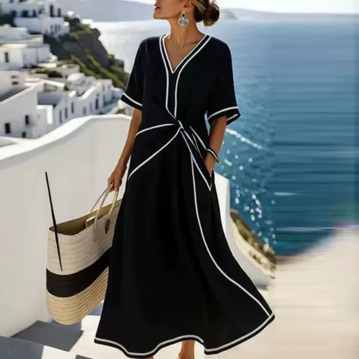 Cassia™ | Elegant Flattering Dress - Maison Léa &amp; Lou