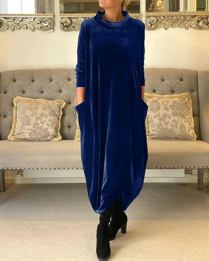 MATHILDA™ | Classic Velvet Dress - Maison Léa &amp; Lou