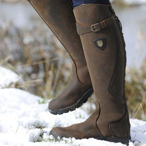 Brigit™ | Waterproof Leather Boots - Maison Léa &amp; Lou