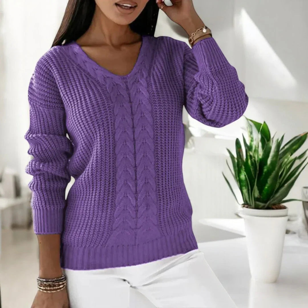 LIS™ | Knitted Sweater - Maison Léa &amp; Lou