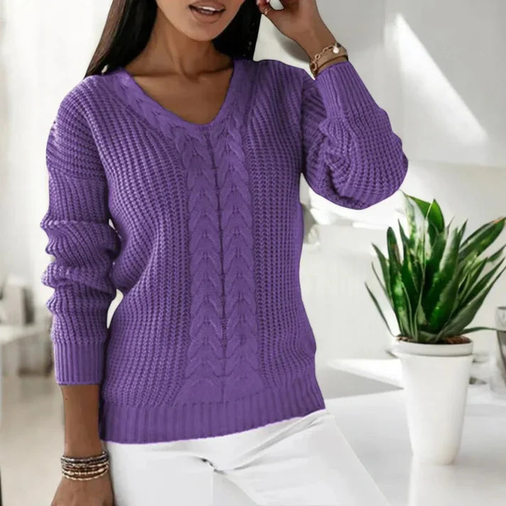 LIS™ | Knitted Sweater - Maison Léa &amp; Lou