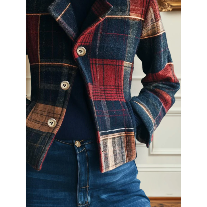 Natalie™ | Timeless Plaid Jacket - Maison Léa &amp; Lou