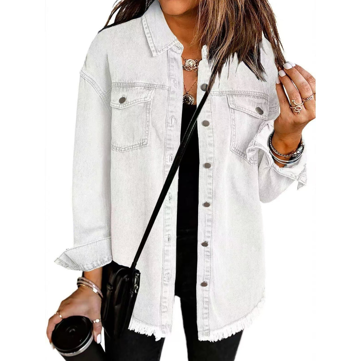 Katja™ | Denim Jacket - Maison Léa &amp; Lou