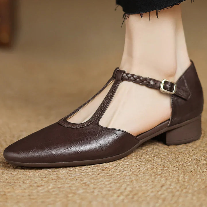 Katharina™ | Elegant Leather Shoes - Maison Léa &amp; Lou