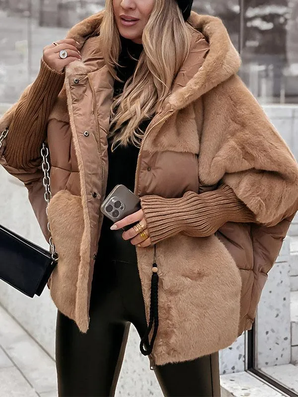 MARISA™ -  Plush Comfort Hooded Jacket - Maison Léa &amp; Lou