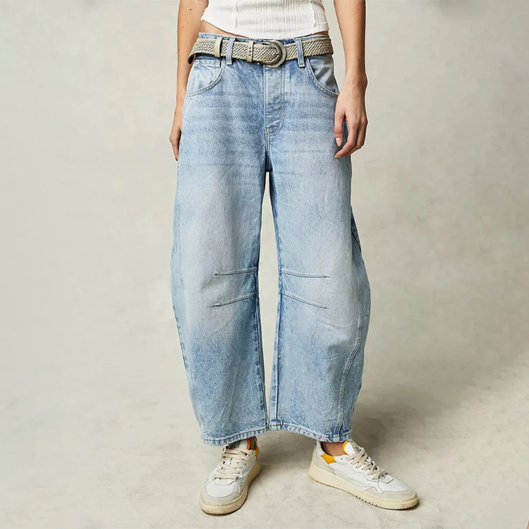 Greta™ | Wide Leg Jeans - Maison Léa &amp; Lou
