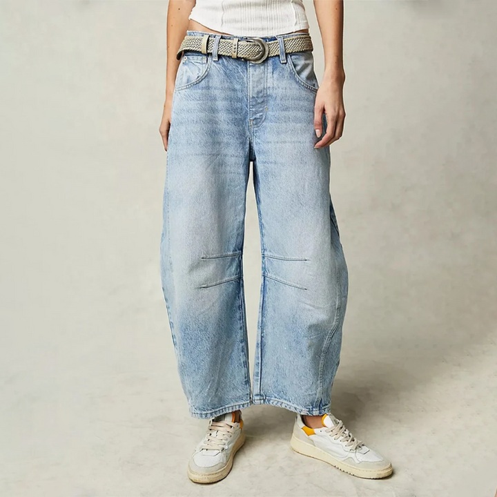 Greta™ | Wide Leg Jeans - Maison Léa &amp; Lou