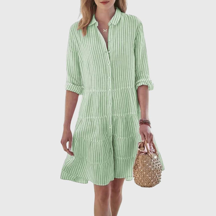 Lolita™ | Breezy Striped Dress - Maison Léa &amp; Lou